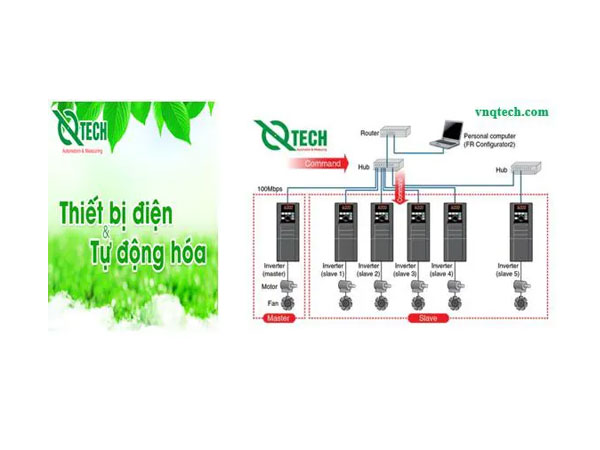 Mua biến tần chính hãng giá rẻ uy tin nhất tại Bắc Giang - QTECH