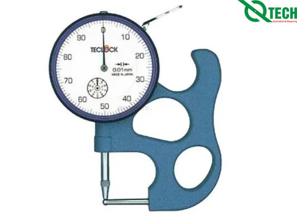 Đồng hồ đo độ dày ống kiểu cơ Teclock TPM-116