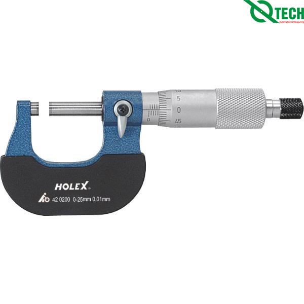 Panme đo ngoài cơ khí Holex 420200 0-25